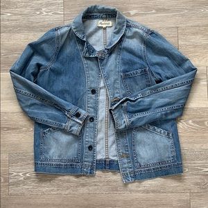 Madewell denim chore jacket